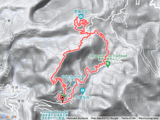 楓樹林步道-英雄步道-木馬古道-杉林步道-雲嶺之丘