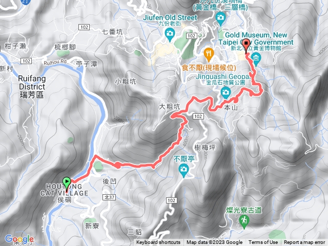 猴硐-大粗坑-本山-黃金博物館