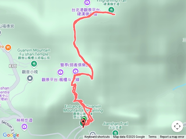 觀音山(硬漢嶺步道來回)