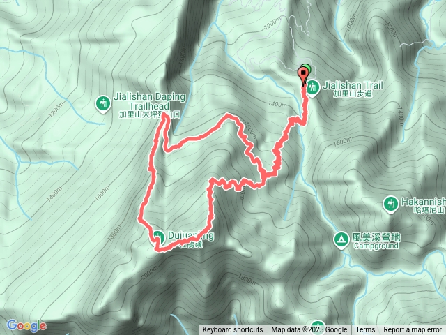 1141012-加里山杜鵑嶺O型