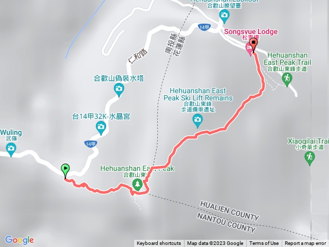 武嶺-合歡東-松雪樓