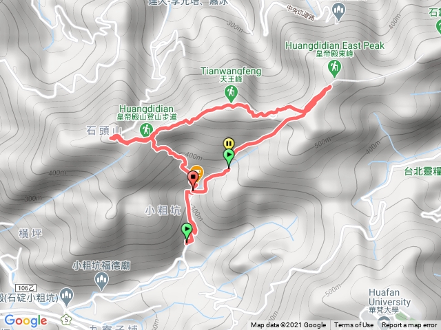 石碇皇帝殿東西峰