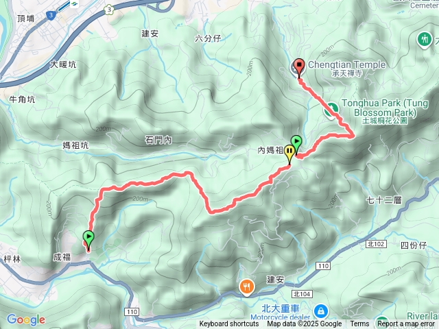 微笑山線天上山預覽圖