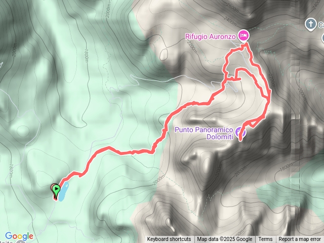 安托諾湖上Auronzo山屋繞魔戒觀景台