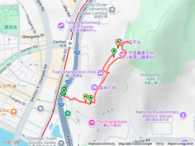 小百岳-劍潭山