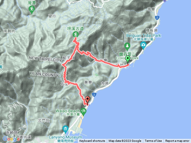 112/6/18-淡蘭古道坪溪段（龜山-外澳）溯溪趣