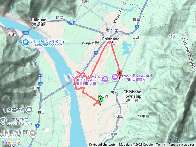 池上伯朗大道自行車
