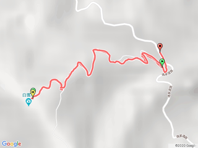 白賓山後登山口