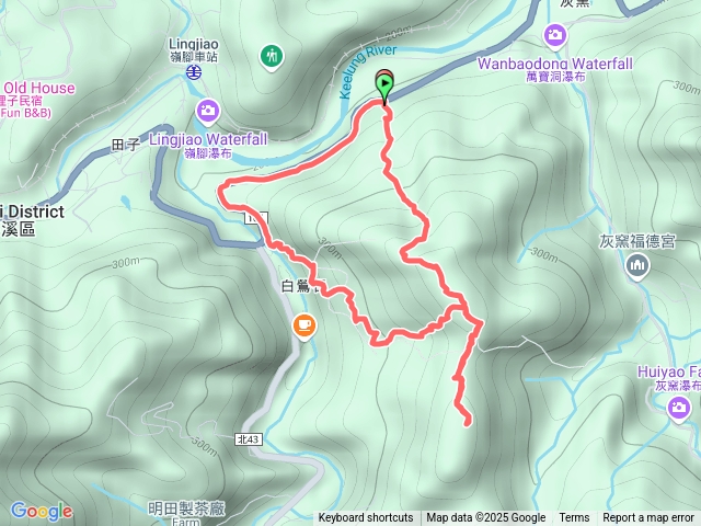 平溪子山嚴家古厝白鶯石古道P形