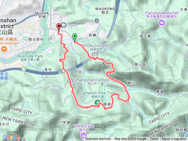 2024臺北大縱走臺北大縱走第七段：世界山莊至飛龍步道政大後山20240914103452