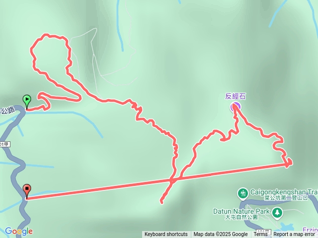 烘爐山百拉卡山菜公坑山（十八彎古道）預覽圖