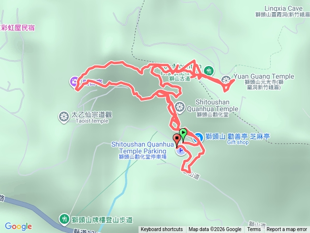 獅頭山登山步道預覽圖