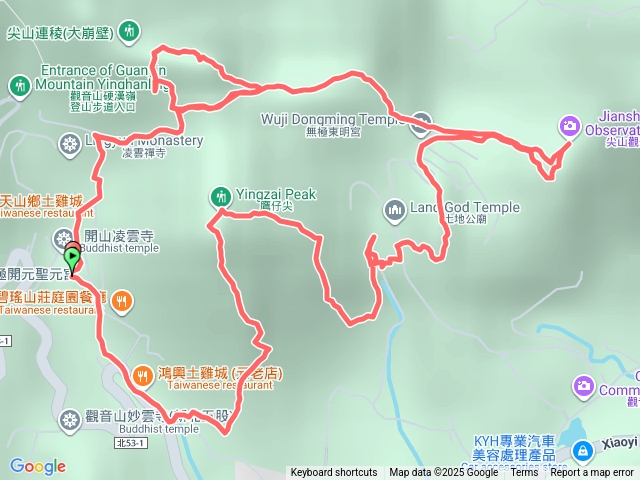 觀音山隨便走走（有狀況提早下山）