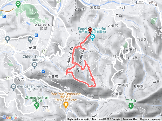 炮子崙步道/茶山步道/林家草厝/猴山岳步道