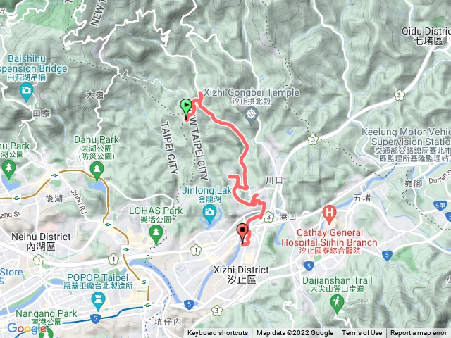 翠湖-老鷲尖山-八連路-伯爵山莊