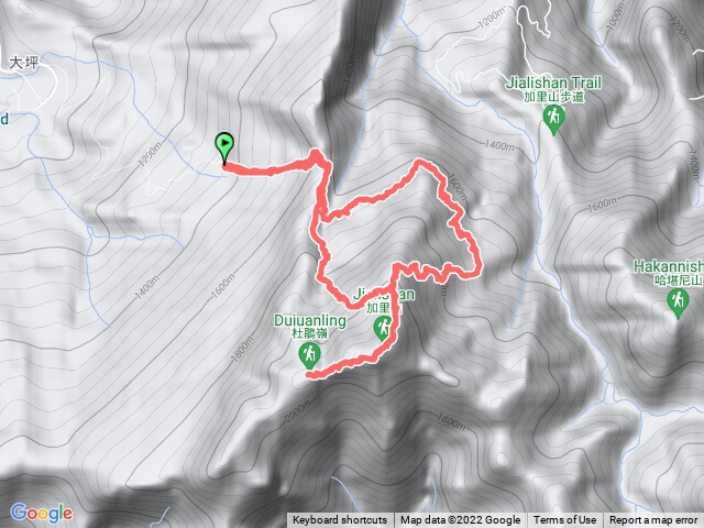 加里山、杜鵑嶺、木屋鐵道O型