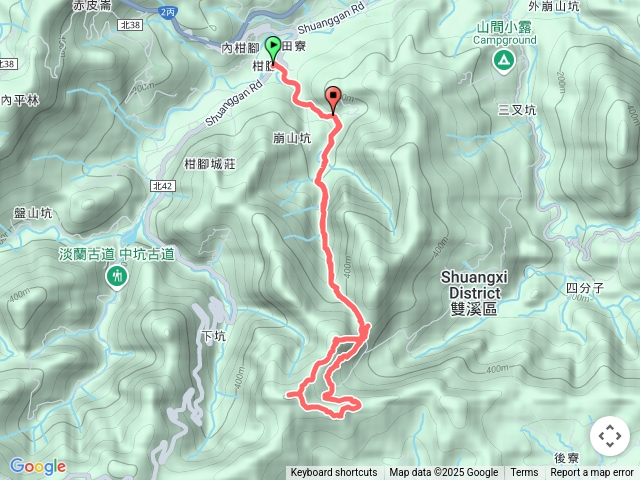 崩山坑古道o型線