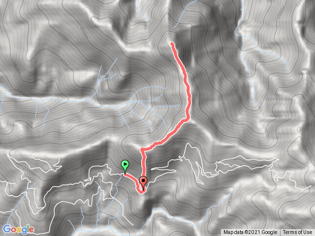 小關山林道27K起登