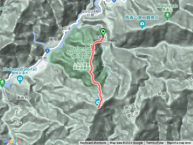 112年04月04日 八仙山和佳保山（八仙山第二停車場）