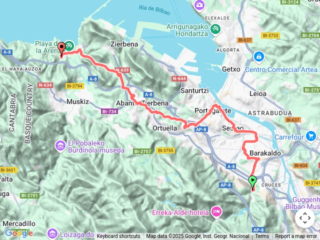 D82025/6/8Cruces(Barakaldo)-Pobeña