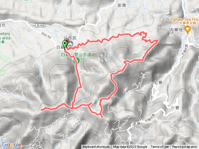 白雞三山+六寮崙山大O型縱走