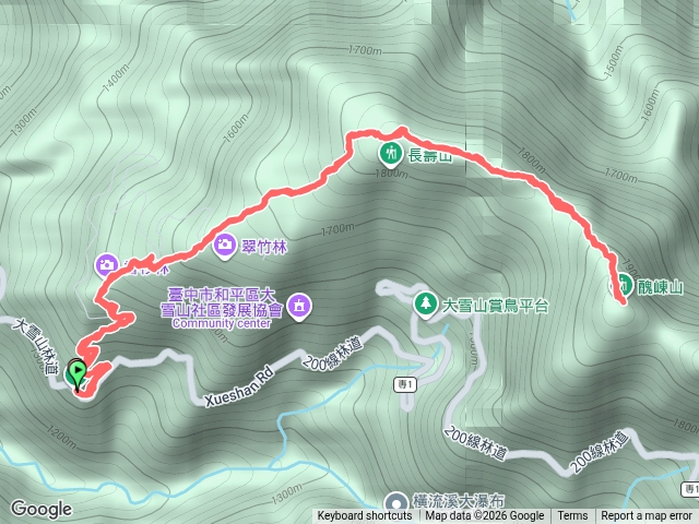 長壽山醜崠山預覽圖