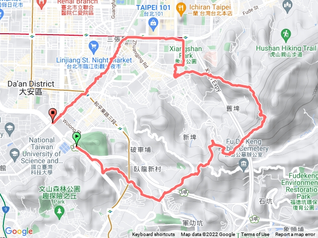 中埔山東峰 象山 爬山+腳踏車O型走