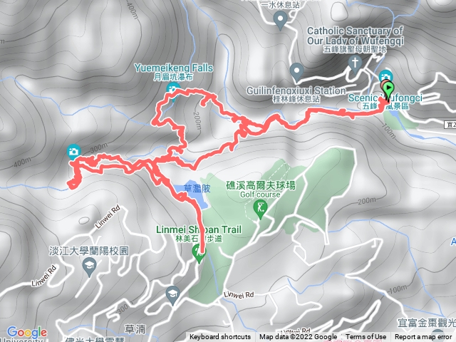 石盤林美石磐月眉坑瀑布