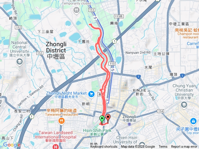 老街溪(教育中心-親溪公園)來回