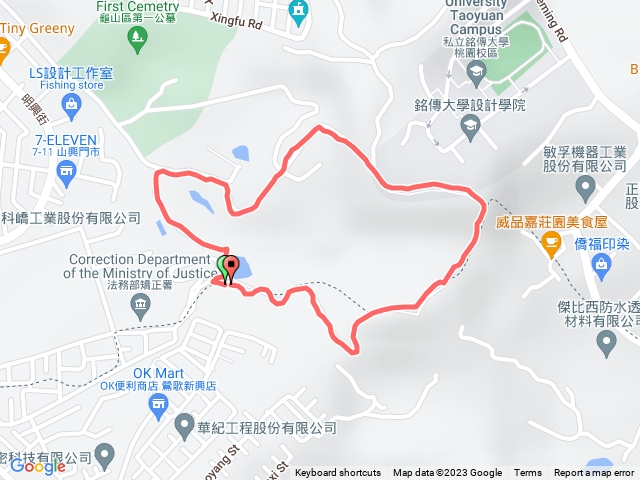 鶯歌國際新城稜線O型縱走