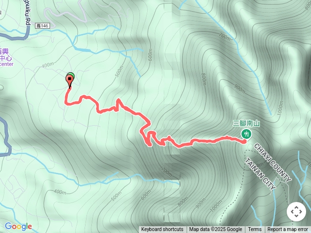 小百岳#65 三腳南山 (含休息22分鐘)