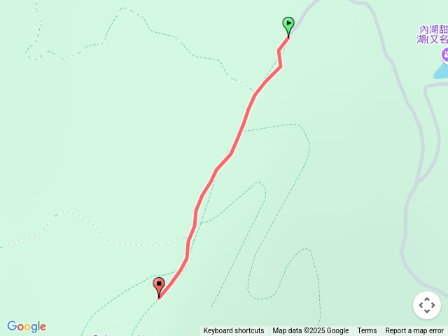 台北大縱走第四段岔路至大崙頭山