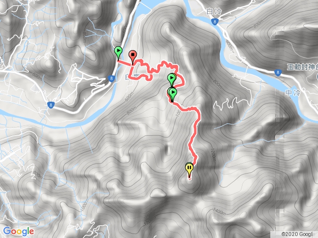 109/09/22谷關七雄白毛山