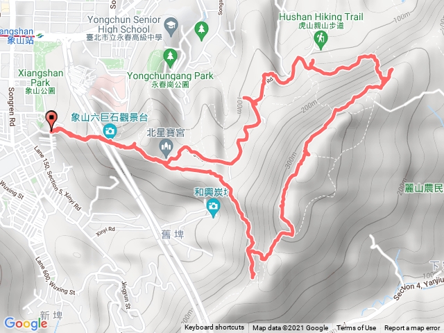 四獸山縱走