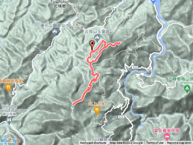 鵝公髻山、五指連峰、猴洞步道