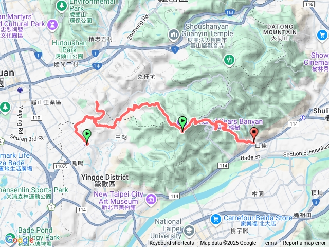 1141220(六)鶯歌鳳山縱走(鳳鳴越嶺山佳)