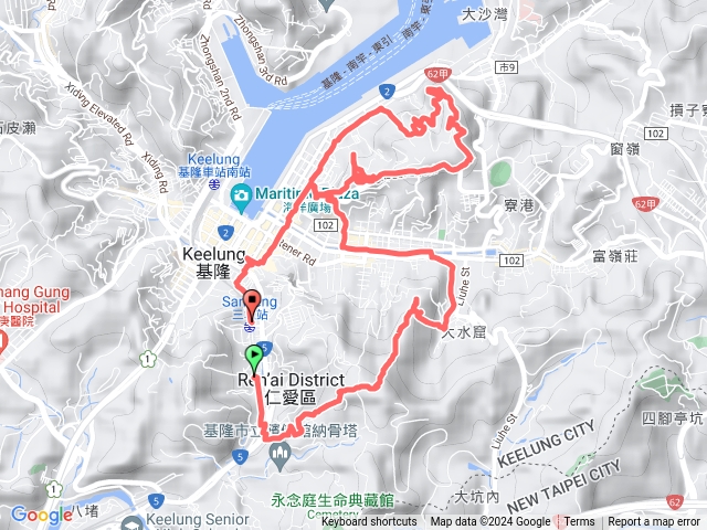 紅淡山至十八羅漢山