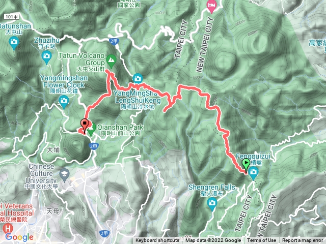 陽明山五連峰