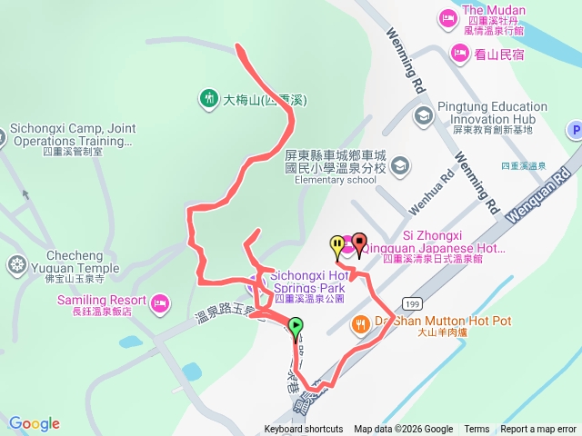 四重溪.大梅山