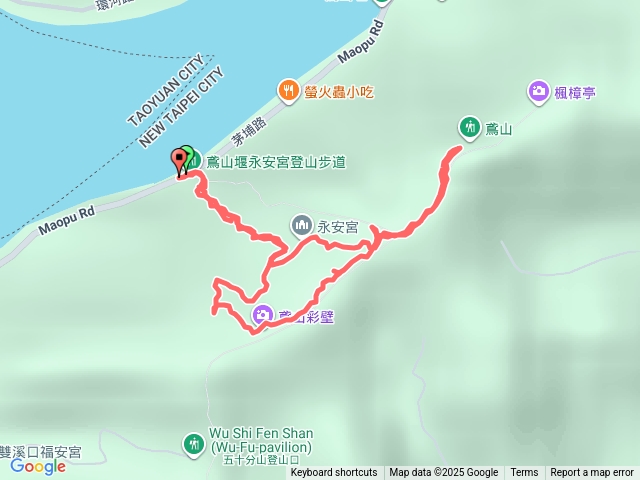 鳶山彩壁，福德坑山