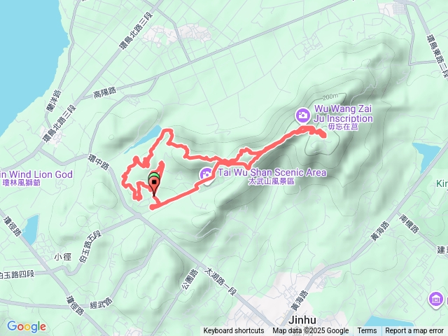 植物園→擎天水庫→海印寺