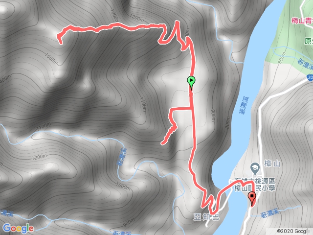 南橫登良楠山及樟山