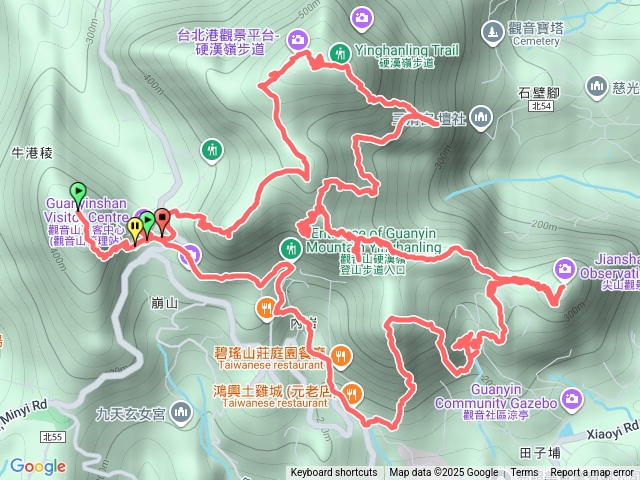 20250817觀音山19連峰