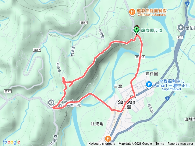 苗栗三灣龍峎頂步道預覽圖