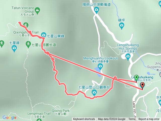 七星山（冷水坑上）