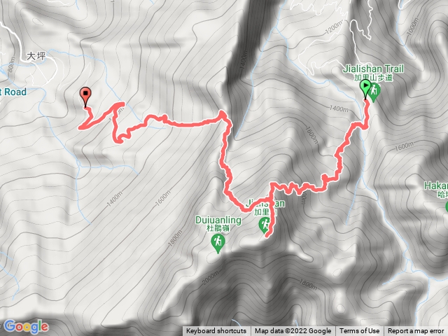 加里山（鹿場—加里山—大坪）
