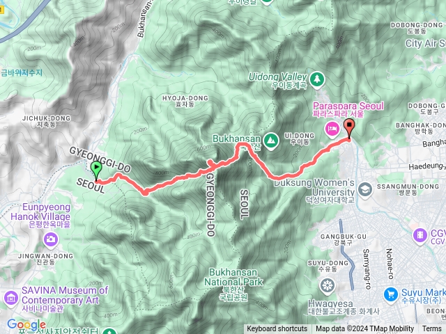 首爾北漢山白雲台