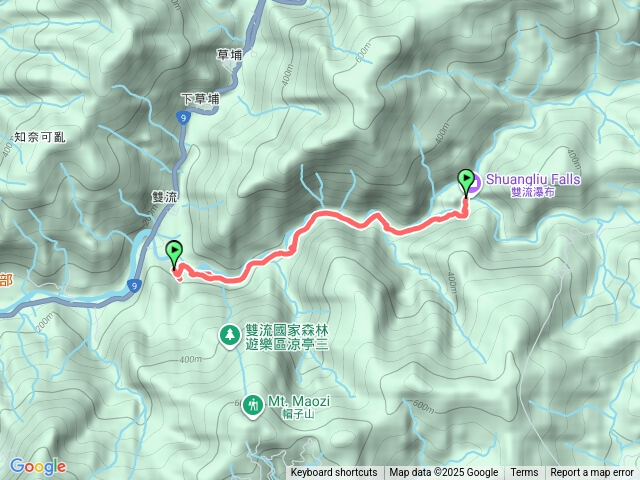 MJ走雙流森林遊樂區步道預覽圖