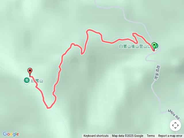白賓山後山上山