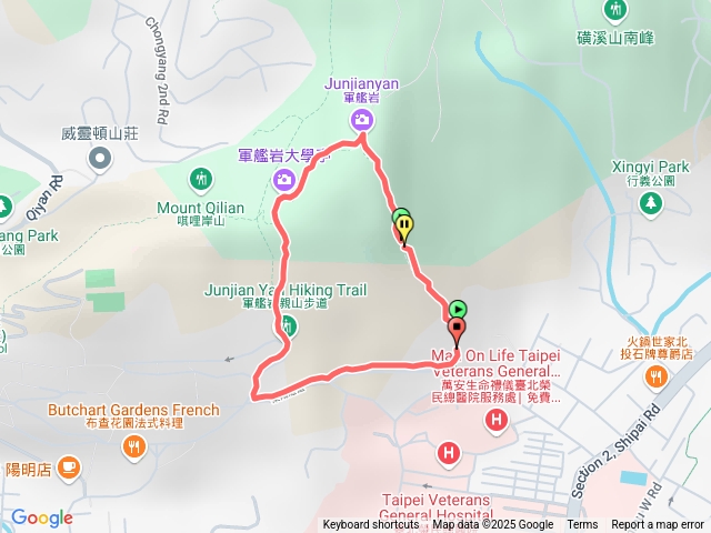 軍艦岩親山步道